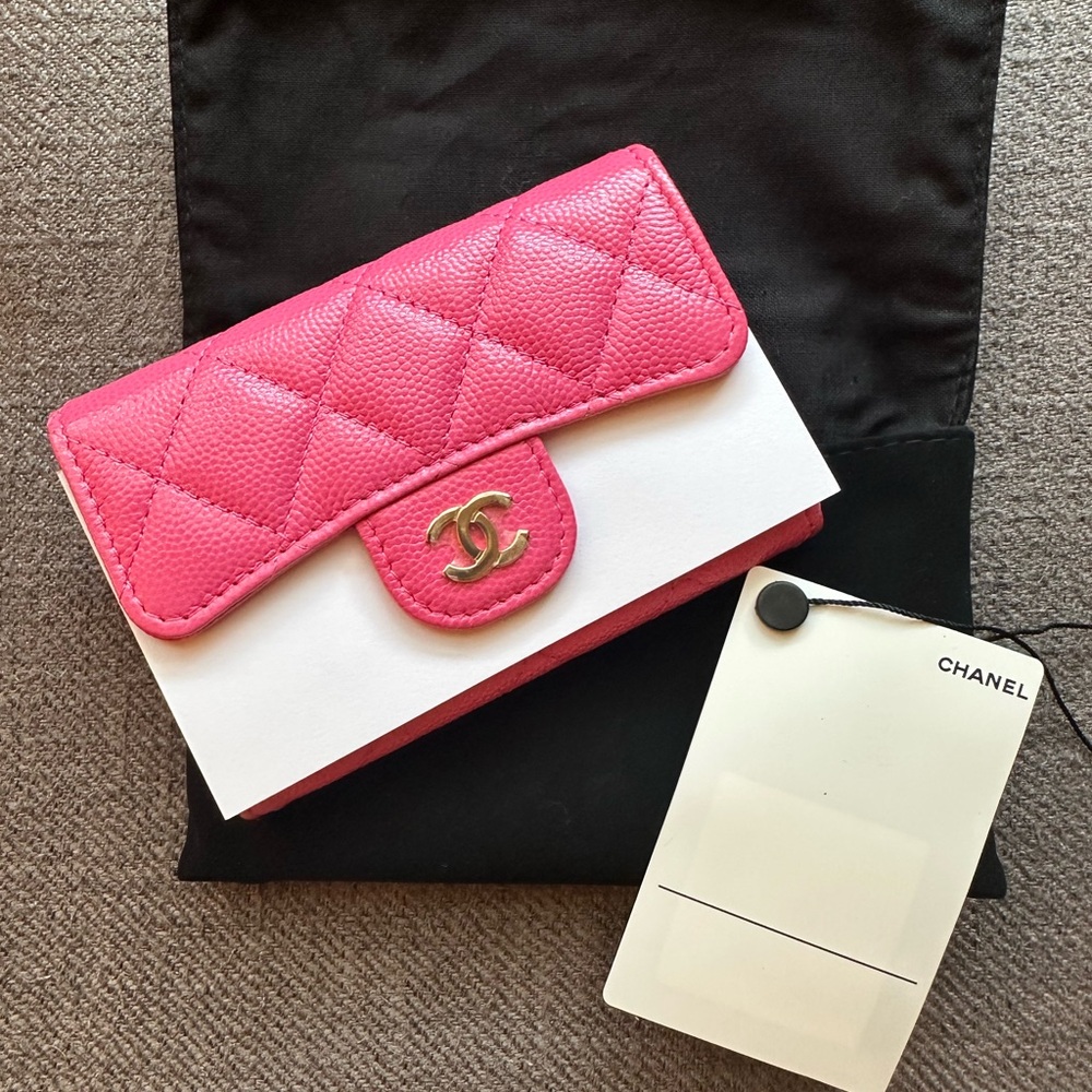 Chanel Flap Card Holder